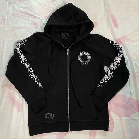Chrome Hearts Other - Moletom Chrome Hearts Horseshoe Zipper